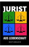 Jurist Aus Leidenschaft Notizbuch