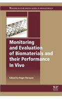 Monitoring and Evaluation of Biomaterials and Their Performance in Vivo