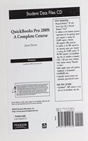 Student Data CD for QuickBooks 2009 Complete, QuickBooks Pro 2009