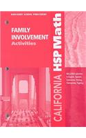 Harcourt School Publishers Math: Family Involevelement Activities Grade 4