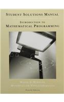 Student Solutions Manual for Winston's Introduction to Mathematical Programming