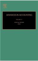 Advances in Accounting, 21