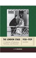 London Stage 1930-1939