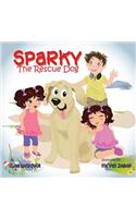 Sparky the Rescue Dog