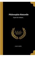 Philosophie Naturelle