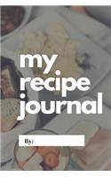 My Recipe Journal