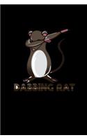Rat dabbing: Notebook Journal Diary 110 Lined pages