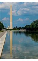 The Washington Monument and the Reflecting Pool Journal: 150 Page Lined Notebook/Diary