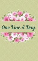 One Line A Day Notebook Journal