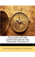 Decisions of the Comptroller of the Treasury, Volume 19: (English)