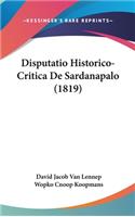 Disputatio Historico-Critica de Sardanapalo (1819)