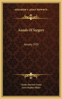 Annals Of Surgery
