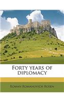 Forty Years of Diplomacy