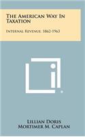 American Way in Taxation