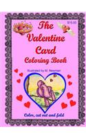 The Valentine Card Coloring Book