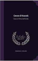 Cecco D'Ascoli