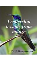 Leadership lessons from nature