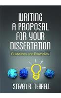 Writing a Proposal for Your Dissertation