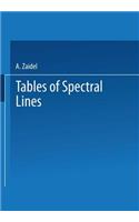 Tables of Spectral Lines