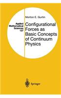 Configurational Forces as Basic Concepts of Continuum Physics