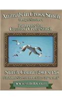 Animals in Cross Stitch: Design Number 1(English)