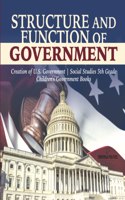 Structure and Function of Government Creation of U.S. Government Social Studies 5th Grade Children's Government Books