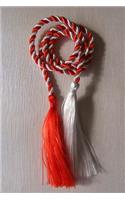 A Pretty Red and White String Martisor Spring Journal: 150 Page Lined Notebook/Diary