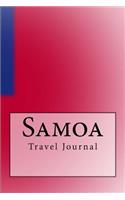 Samoa Travel Journal: Travel Journal with 150 lined pages