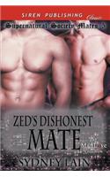 Zed's Dishonest Mate [Supernatural Society Mates 5] (Siren Publishing Classic Manlove)