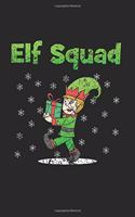 Elf Squad Notebook: Diary Journal 6x9 inches with 120 Dot Grid Pages