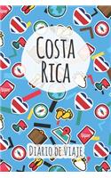 Diario de viaje Costa Rica: Planificador de viajes I Planificador de viajes por carretera I Cuaderno de puntos I Cuaderno de viaje I Diario de bolsillo I Regalo para mochileros