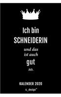 Kalender 2020 für Schneider / Schneiderin