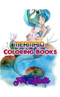 Mermaid Coloring Books For Adults