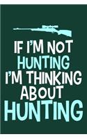 If I'm Not Hunting I'm Thinking About Hunting