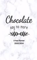 Chocolate Say No More