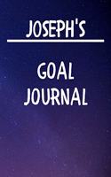 Joseph's Goal Journal: 2020 New Year Planner Goal Journal Gift for Joseph / Notebook / Diary / Unique Greeting Card Alternative