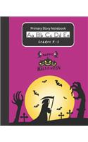 Primary Story Notebook K-2 (Halloween Edition)