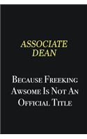 Associate Dean because freeking awsome is not an official title: Writing careers journals and notebook. A way towards enhancement