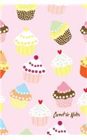Carnet de Notes: Cahier Cup Cake Ligné, Bloc-note, Journal 100 pages, Agenda Dimensions 15,2cm x 22,8cm