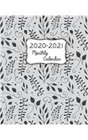 2020-2021 Monthly Calendar