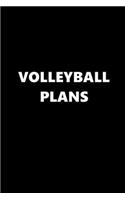 2020 Daily Planner Sports Theme Volleyball Plans Black White 388 Pages: 2020 Planners Calendars Organizers Datebooks Appointment Books Agendas