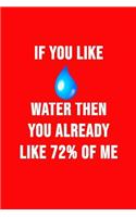 If You Like Water Then You Already Like 72% Of Me