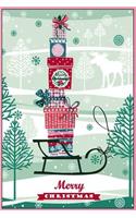 Merry Christmas: Holiday Keepsake Notebook for Family and Friends