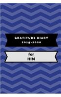 Gratitude Diary 2019-2020 for Him