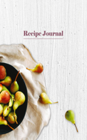 Recipe Journal - Bowl of Pears