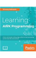 Learning AWK Programming
