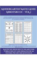 Arbeitsblätter für Vorschulen (Kindergarten Mathe Genie Arbeitsbuch - VOL. 1): Dieses Buch enthält 78 extra große Bilder mit dicken Linien, um eine fehlerfreie Farbgebung zu fördern, um das Selbstvertrauen zu stärken, Frustrati(28 Arbeitsblätter Für Kinder)