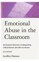 Emotional Abuse in the Classroom