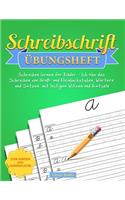 Schreibschrift Übungsheft