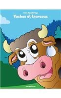Livre de coloriage Vaches et taureaux 1 & 2